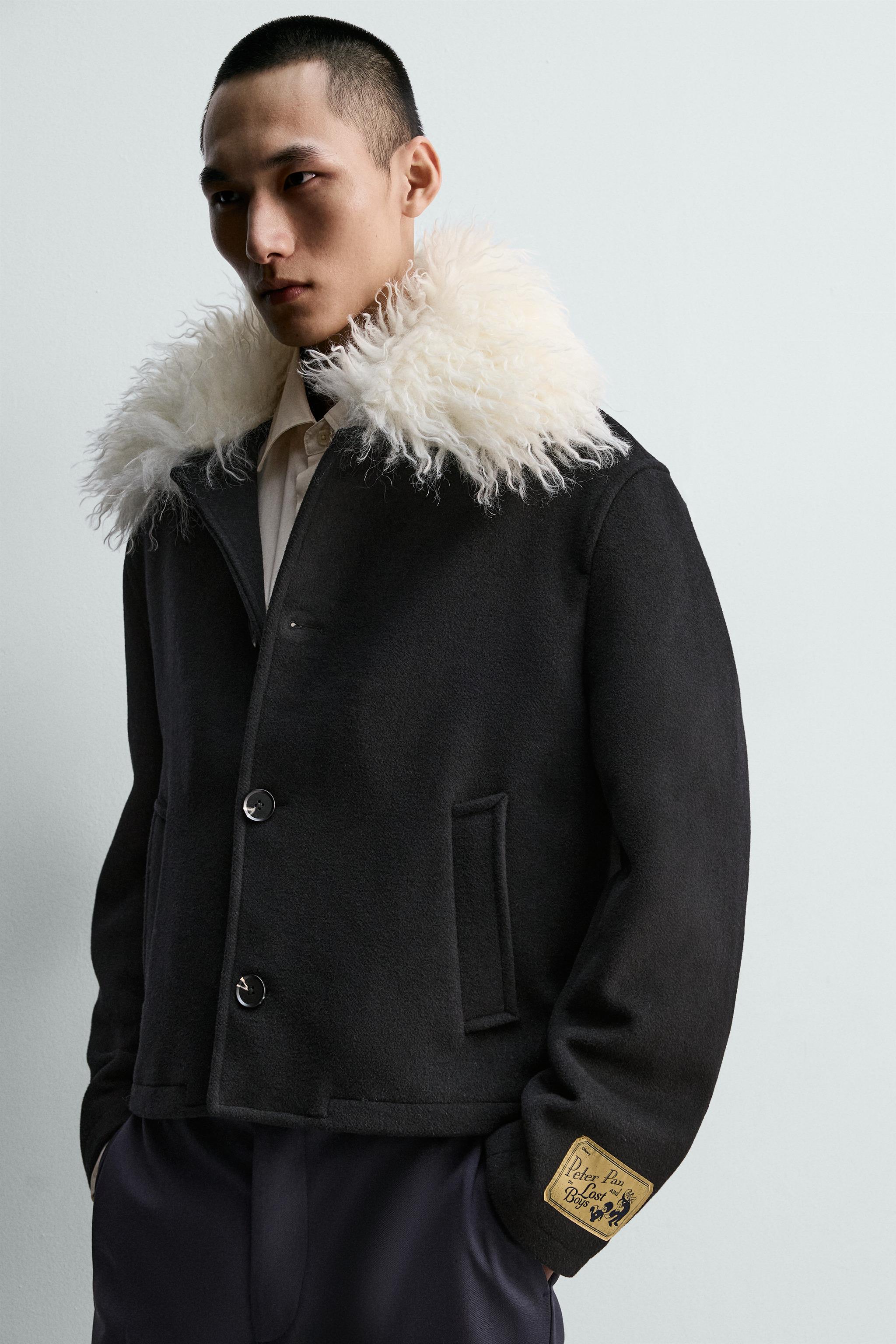 SHORT COMBINED COAT HARRY LAMBERT FOR ZARA X DISNEY